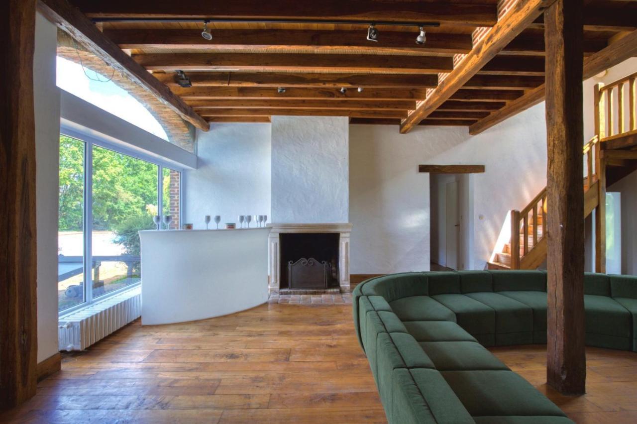 Crazy Villa Le Petit Belair 18 - Heated Pool - Foot - 2H Paris - 30P Aubigny sur Nere Bagian luar foto