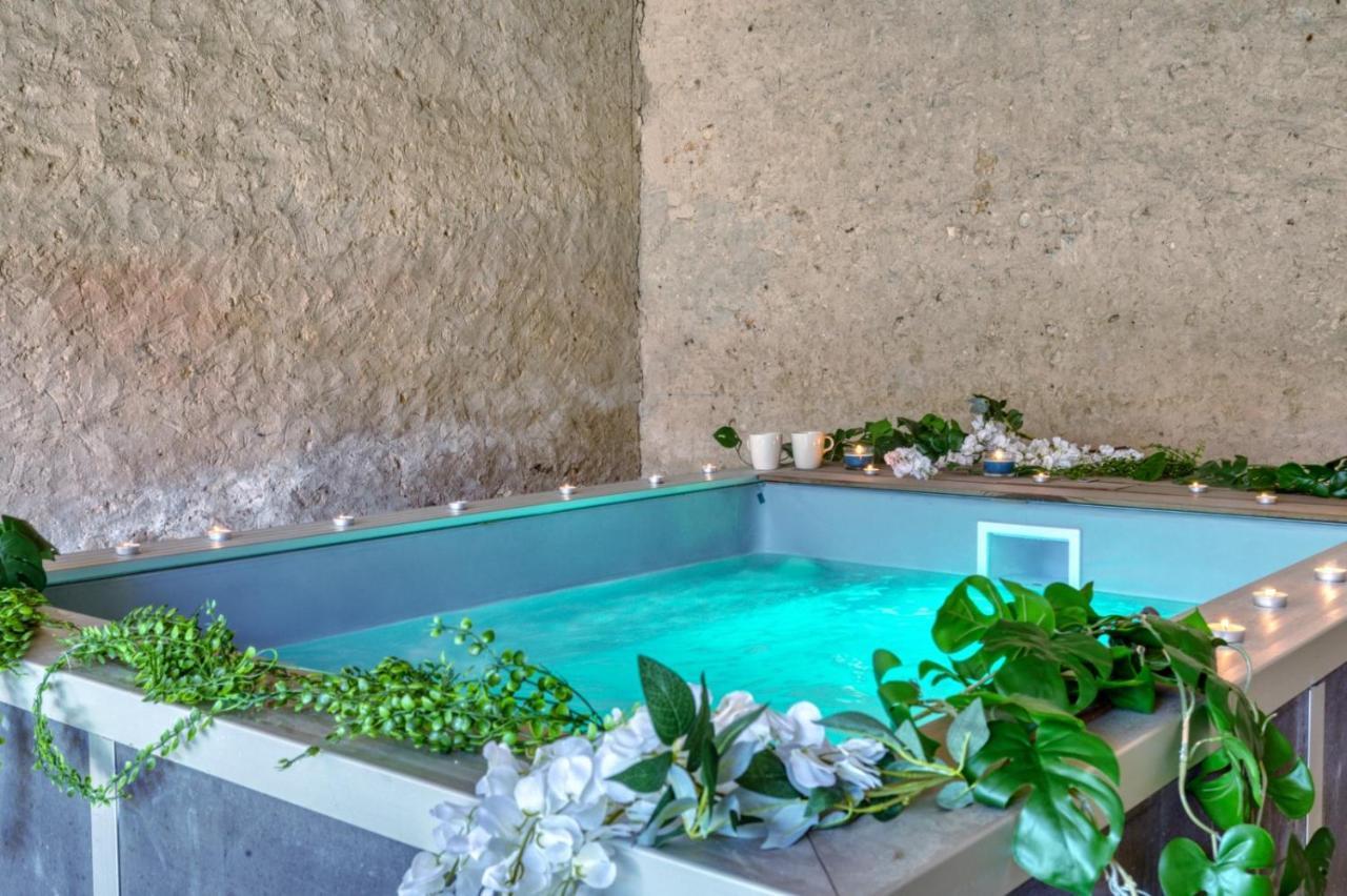 Crazy Villa Le Petit Belair 18 - Heated Pool - Foot - 2H Paris - 30P Aubigny sur Nere Bagian luar foto