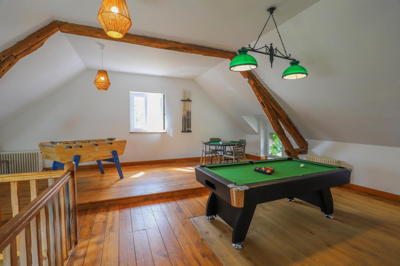 Crazy Villa Le Petit Belair 18 - Heated Pool - Foot - 2H Paris - 30P Aubigny sur Nere Bagian luar foto